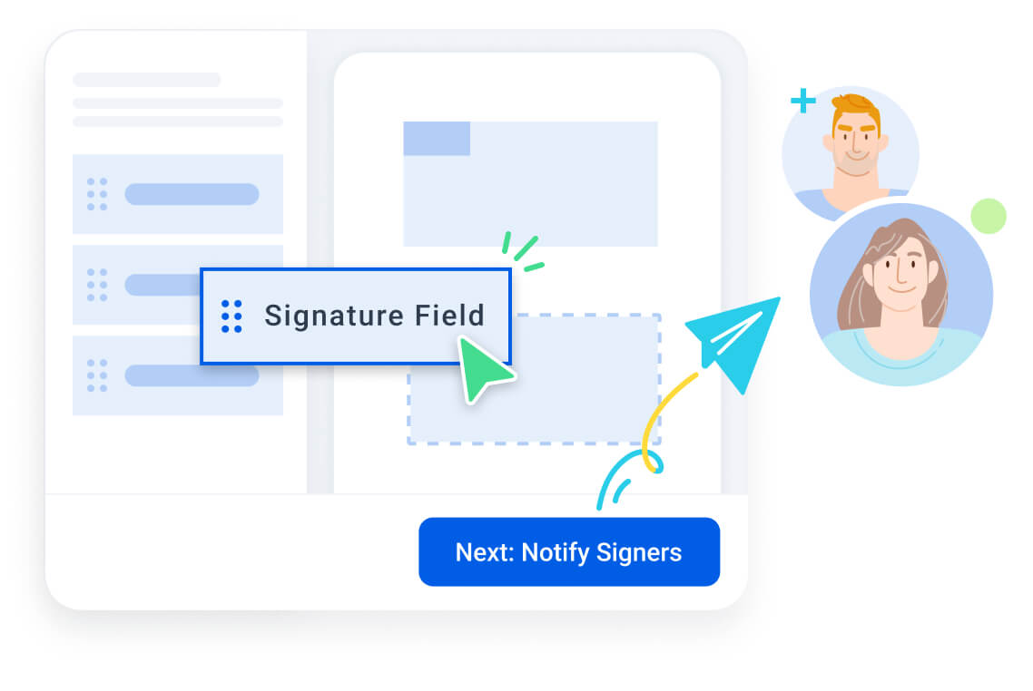 Effortless electronic document signing